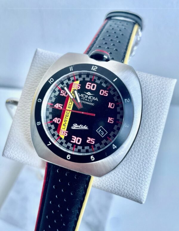 Montre Mondia Heritage Automatique GMT - Boîtier Acier 40mm, Bracelet Acier - Fabriquée En Italie, 2023